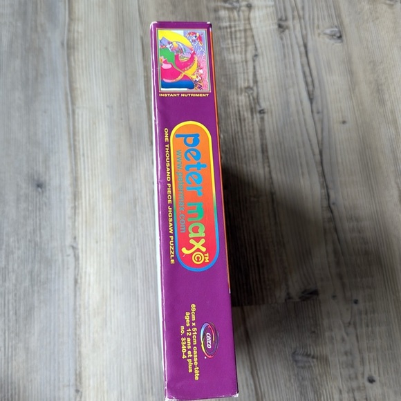 Peter Max Colorful Jigsaw Puzzle - Picture 2 of 4